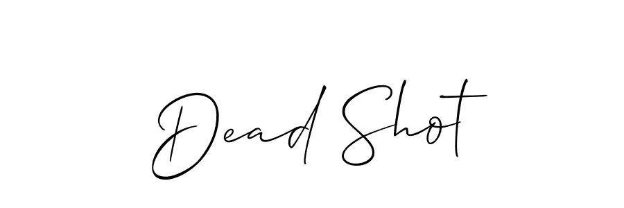 Once you've used our free online signature maker to create your best signature Allison_Script style, it's time to enjoy all of the benefits that Dead Shot name signing documents. Dead Shot signature style 2 images and pictures png
