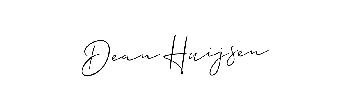 Design your own signature with our free online signature maker. With this signature software, you can create a handwritten (Allison_Script) signature for name Dean Huijsen. Dean Huijsen signature style 2 images and pictures png