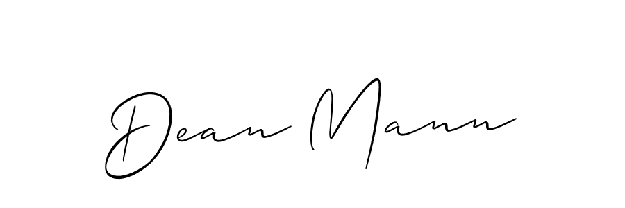 The best way (Allison_Script) to make a short signature is to pick only two or three words in your name. The name Dean Mann include a total of six letters. For converting this name. Dean Mann signature style 2 images and pictures png