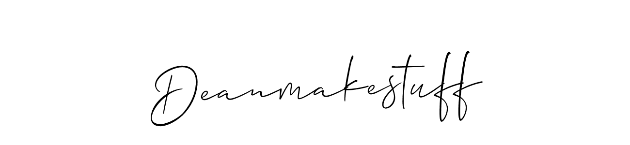 This is the best signature style for the Deanmakestuff name. Also you like these signature font (Allison_Script). Mix name signature. Deanmakestuff signature style 2 images and pictures png