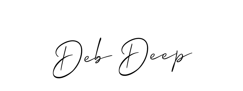 Here are the top 10 professional signature styles for the name Deb Deep. These are the best autograph styles you can use for your name. Deb Deep signature style 2 images and pictures png