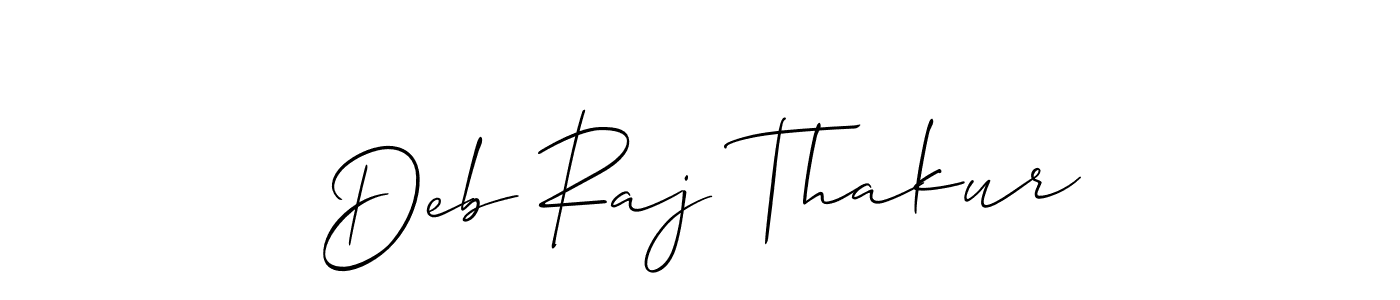 Check out images of Autograph of Deb Raj Thakur name. Actor Deb Raj Thakur Signature Style. Allison_Script is a professional sign style online. Deb Raj Thakur signature style 2 images and pictures png
