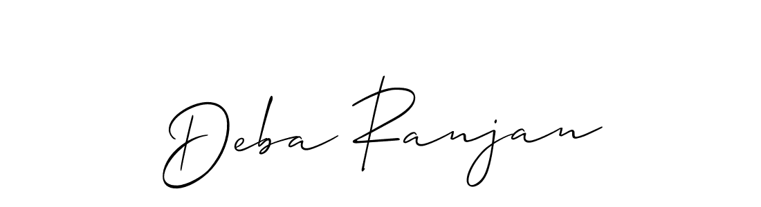 Best and Professional Signature Style for Deba Ranjan. Allison_Script Best Signature Style Collection. Deba Ranjan signature style 2 images and pictures png