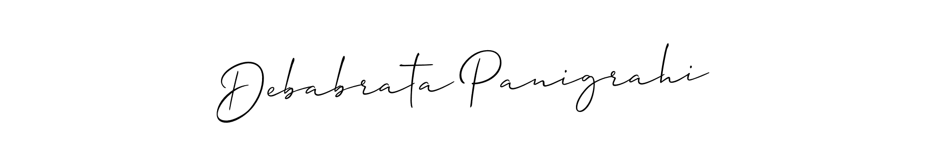 It looks lik you need a new signature style for name Debabrata Panigrahi. Design unique handwritten (Allison_Script) signature with our free signature maker in just a few clicks. Debabrata Panigrahi signature style 2 images and pictures png