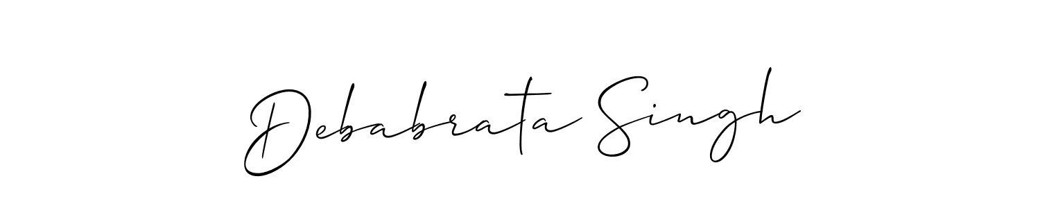 if you are searching for the best signature style for your name Debabrata Singh. so please give up your signature search. here we have designed multiple signature styles  using Allison_Script. Debabrata Singh signature style 2 images and pictures png