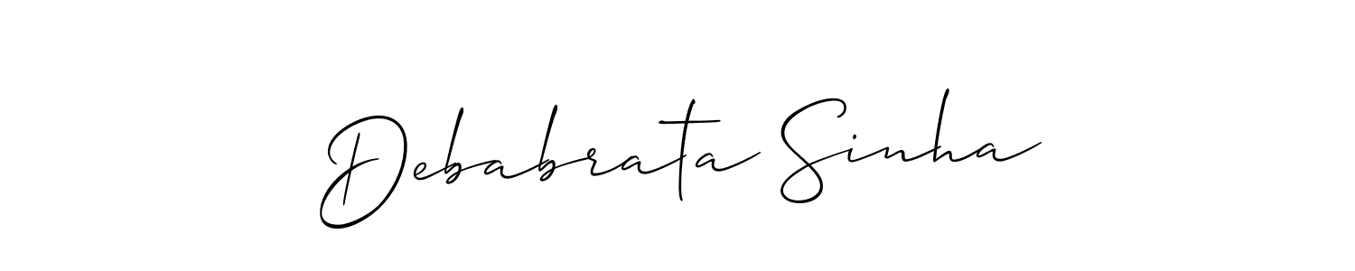 Make a beautiful signature design for name Debabrata Sinha. Use this online signature maker to create a handwritten signature for free. Debabrata Sinha signature style 2 images and pictures png