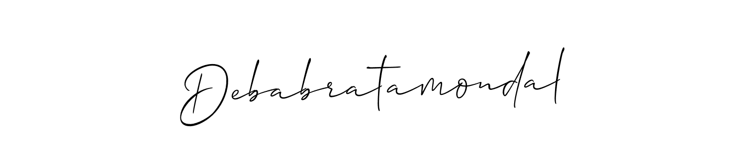 Once you've used our free online signature maker to create your best signature Allison_Script style, it's time to enjoy all of the benefits that Debabratamondal name signing documents. Debabratamondal signature style 2 images and pictures png