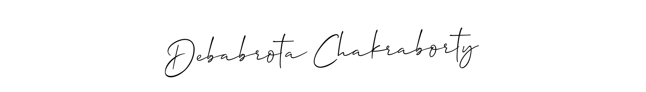 Make a beautiful signature design for name Debabrota Chakraborty. Use this online signature maker to create a handwritten signature for free. Debabrota Chakraborty signature style 2 images and pictures png