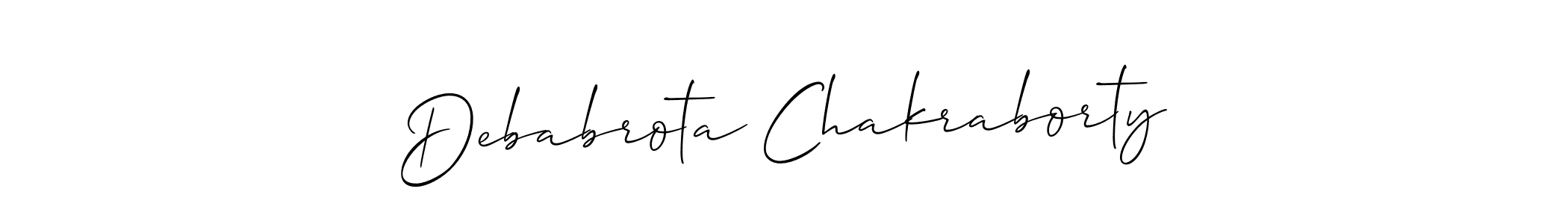 Make a beautiful signature design for name Debabrota Chakraborty. Use this online signature maker to create a handwritten signature for free. Debabrota Chakraborty signature style 2 images and pictures png