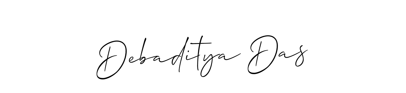 Once you've used our free online signature maker to create your best signature Allison_Script style, it's time to enjoy all of the benefits that Debaditya Das name signing documents. Debaditya Das signature style 2 images and pictures png