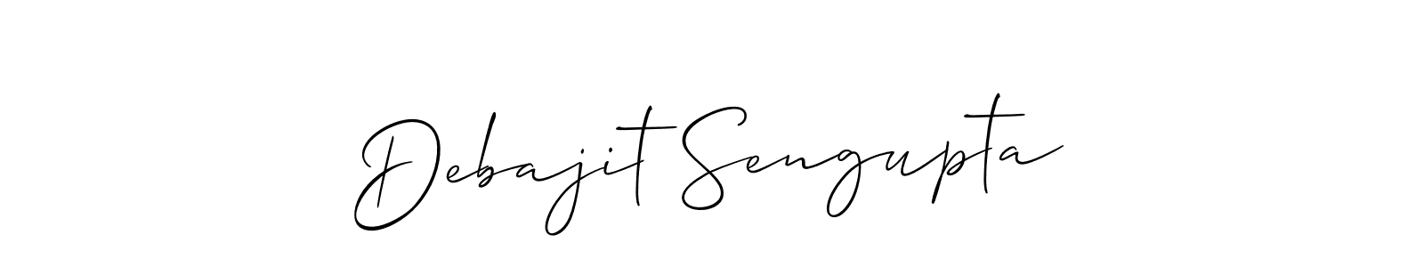 Best and Professional Signature Style for Debajit Sengupta. Allison_Script Best Signature Style Collection. Debajit Sengupta signature style 2 images and pictures png