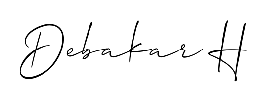 Use a signature maker to create a handwritten signature online. With this signature software, you can design (Allison_Script) your own signature for name Debakar H. Debakar H signature style 2 images and pictures png