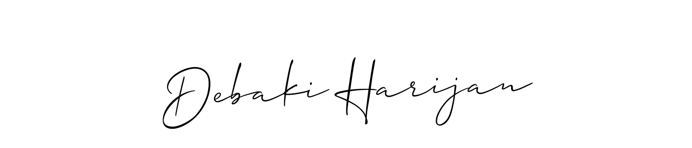 Check out images of Autograph of Debaki Harijan name. Actor Debaki Harijan Signature Style. Allison_Script is a professional sign style online. Debaki Harijan signature style 2 images and pictures png
