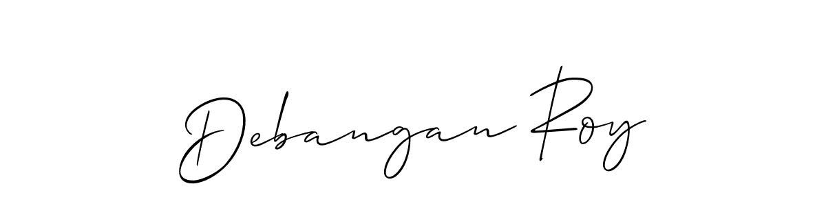 Best and Professional Signature Style for Debangan Roy. Allison_Script Best Signature Style Collection. Debangan Roy signature style 2 images and pictures png