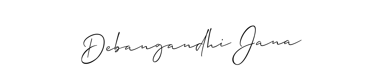 Check out images of Autograph of Debangandhi Jana name. Actor Debangandhi Jana Signature Style. Allison_Script is a professional sign style online. Debangandhi Jana signature style 2 images and pictures png