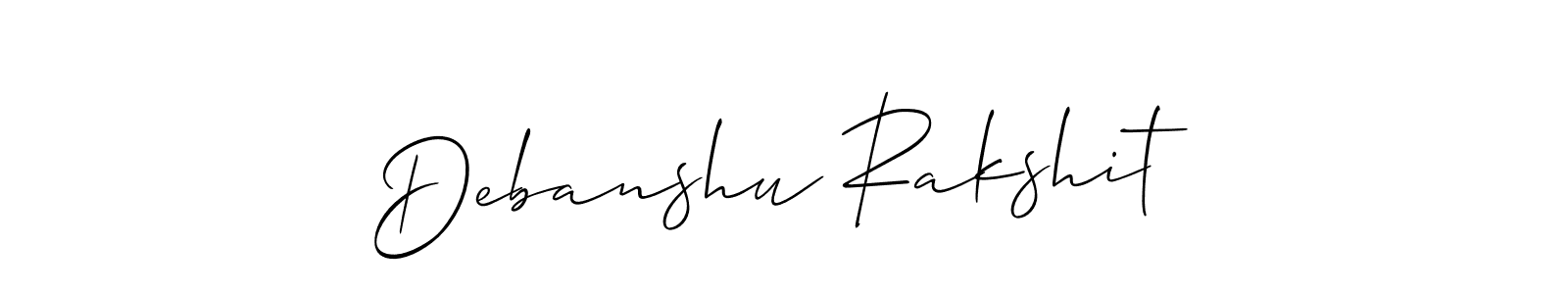 Make a beautiful signature design for name Debanshu Rakshit. Use this online signature maker to create a handwritten signature for free. Debanshu Rakshit signature style 2 images and pictures png