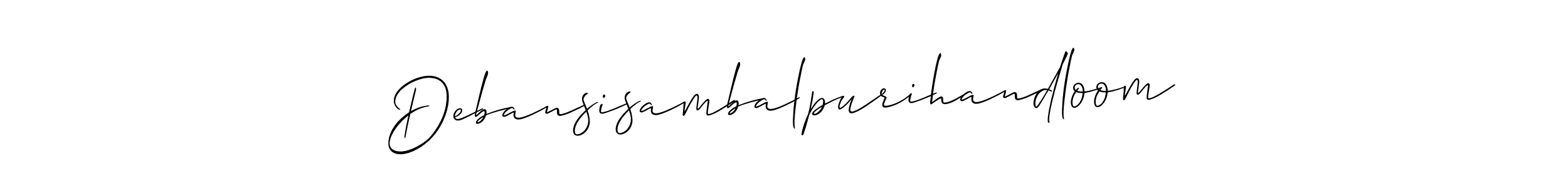 Once you've used our free online signature maker to create your best signature Allison_Script style, it's time to enjoy all of the benefits that Debansisambalpurihandloom name signing documents. Debansisambalpurihandloom signature style 2 images and pictures png