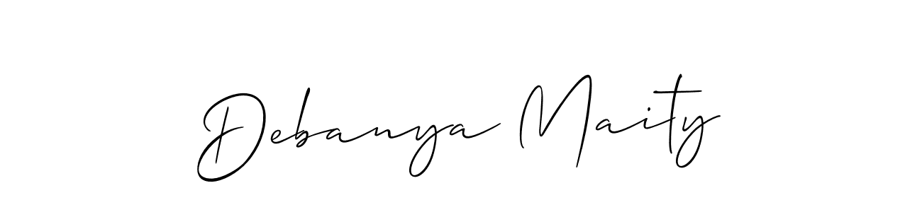 Check out images of Autograph of Debanya Maity name. Actor Debanya Maity Signature Style. Allison_Script is a professional sign style online. Debanya Maity signature style 2 images and pictures png