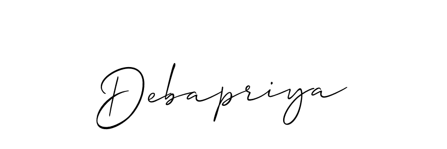 See photos of Debapriya official signature by Spectra . Check more albums & portfolios. Read reviews & check more about Allison_Script font. Debapriya signature style 2 images and pictures png