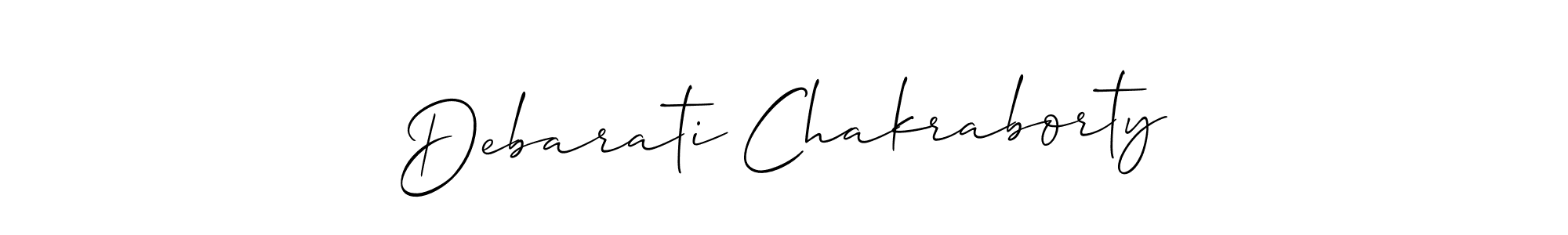 Make a beautiful signature design for name Debarati Chakraborty. Use this online signature maker to create a handwritten signature for free. Debarati Chakraborty signature style 2 images and pictures png
