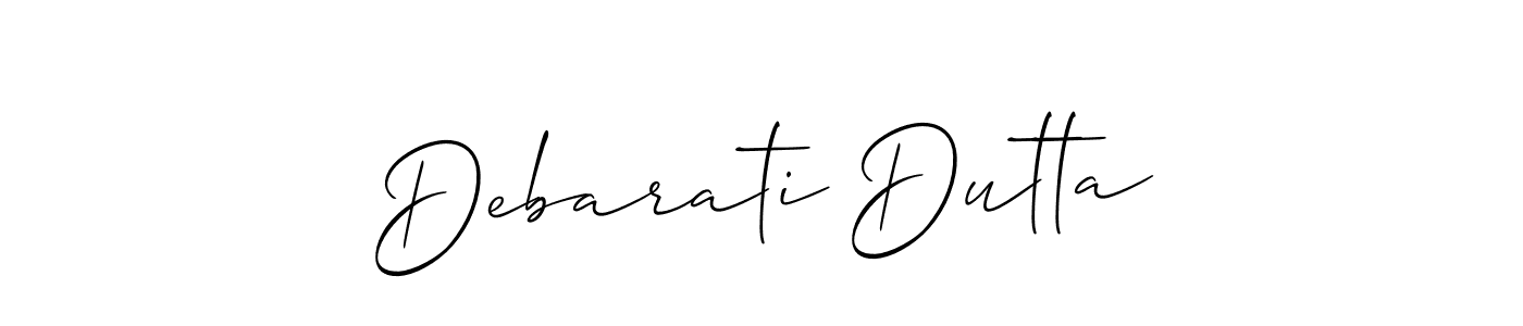 Make a beautiful signature design for name Debarati Dutta. Use this online signature maker to create a handwritten signature for free. Debarati Dutta signature style 2 images and pictures png