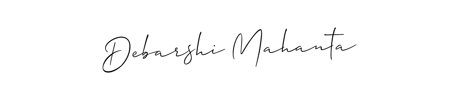 Best and Professional Signature Style for Debarshi Mahanta. Allison_Script Best Signature Style Collection. Debarshi Mahanta signature style 2 images and pictures png