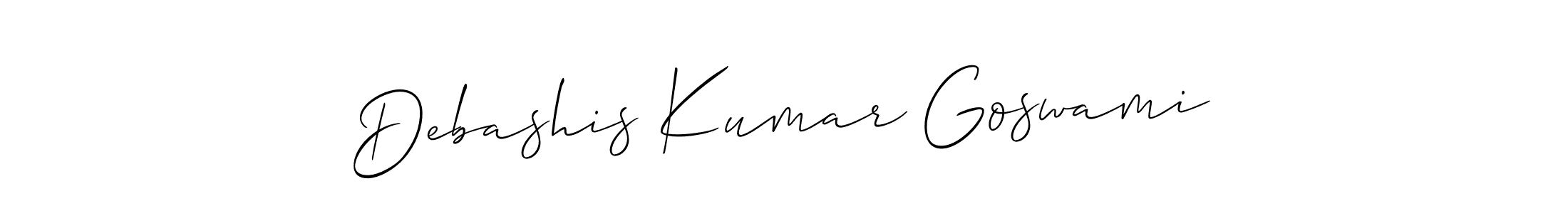 Make a beautiful signature design for name Debashis Kumar Goswami. Use this online signature maker to create a handwritten signature for free. Debashis Kumar Goswami signature style 2 images and pictures png