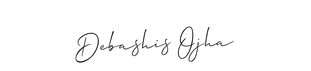 Make a beautiful signature design for name Debashis Ojha. Use this online signature maker to create a handwritten signature for free. Debashis Ojha signature style 2 images and pictures png