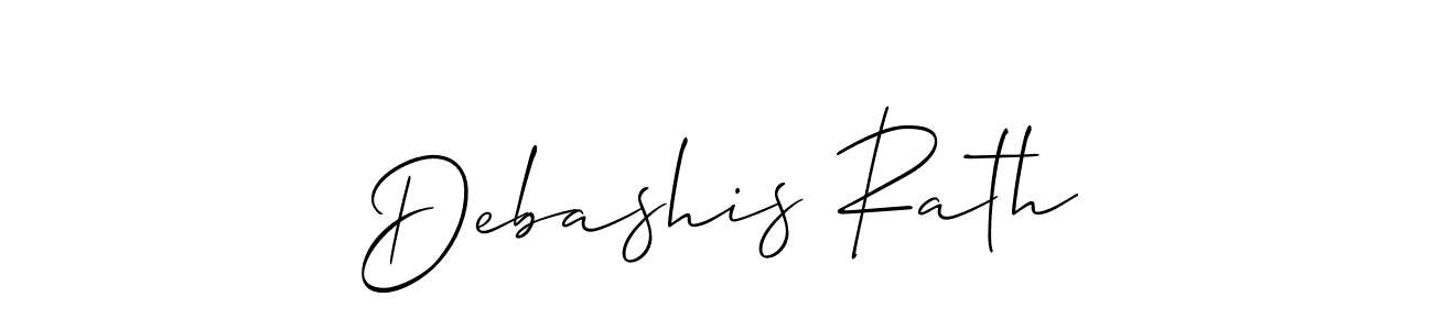 Also we have Debashis Rath name is the best signature style. Create professional handwritten signature collection using Allison_Script autograph style. Debashis Rath signature style 2 images and pictures png