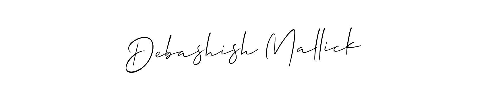 Here are the top 10 professional signature styles for the name Debashish Mallick. These are the best autograph styles you can use for your name. Debashish Mallick signature style 2 images and pictures png