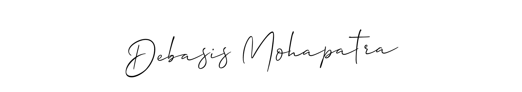 Make a beautiful signature design for name Debasis Mohapatra. Use this online signature maker to create a handwritten signature for free. Debasis Mohapatra signature style 2 images and pictures png