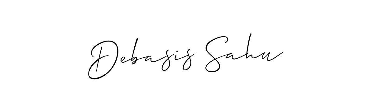 Make a beautiful signature design for name Debasis Sahu. Use this online signature maker to create a handwritten signature for free. Debasis Sahu signature style 2 images and pictures png