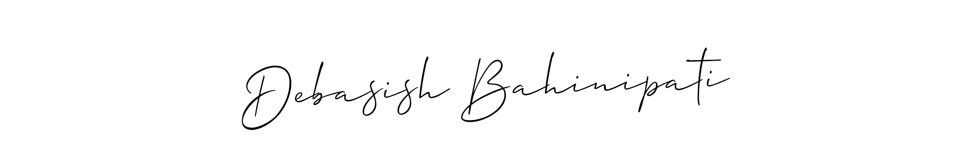 Allison_Script is a professional signature style that is perfect for those who want to add a touch of class to their signature. It is also a great choice for those who want to make their signature more unique. Get Debasish Bahinipati name to fancy signature for free. Debasish Bahinipati signature style 2 images and pictures png