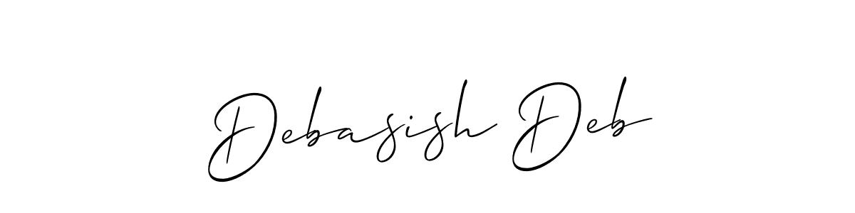 Once you've used our free online signature maker to create your best signature Allison_Script style, it's time to enjoy all of the benefits that Debasish Deb name signing documents. Debasish Deb signature style 2 images and pictures png
