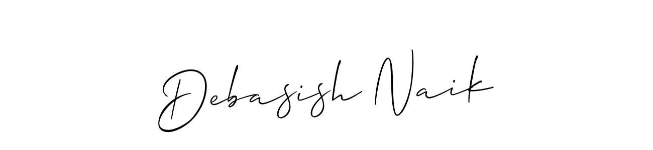 Similarly Allison_Script is the best handwritten signature design. Signature creator online .You can use it as an online autograph creator for name Debasish Naik. Debasish Naik signature style 2 images and pictures png