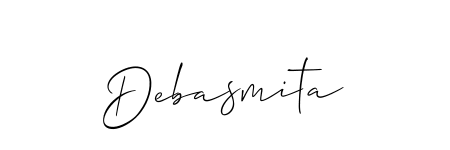 See photos of Debasmita official signature by Spectra . Check more albums & portfolios. Read reviews & check more about Allison_Script font. Debasmita signature style 2 images and pictures png