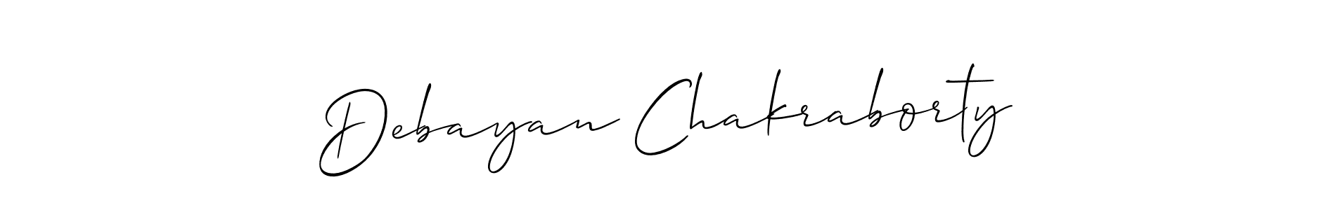 Once you've used our free online signature maker to create your best signature Allison_Script style, it's time to enjoy all of the benefits that Debayan Chakraborty name signing documents. Debayan Chakraborty signature style 2 images and pictures png