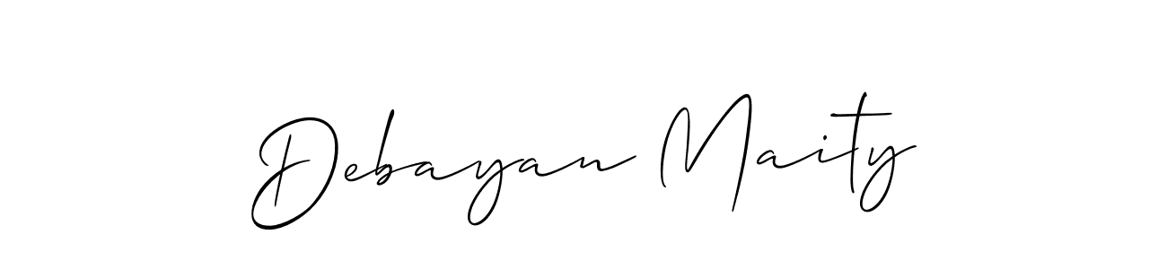 Once you've used our free online signature maker to create your best signature Allison_Script style, it's time to enjoy all of the benefits that Debayan Maity name signing documents. Debayan Maity signature style 2 images and pictures png