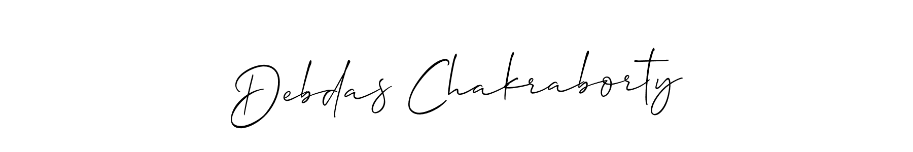 You can use this online signature creator to create a handwritten signature for the name Debdas Chakraborty. This is the best online autograph maker. Debdas Chakraborty signature style 2 images and pictures png