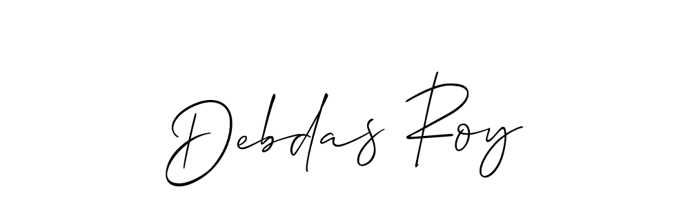 Once you've used our free online signature maker to create your best signature Allison_Script style, it's time to enjoy all of the benefits that Debdas Roy name signing documents. Debdas Roy signature style 2 images and pictures png