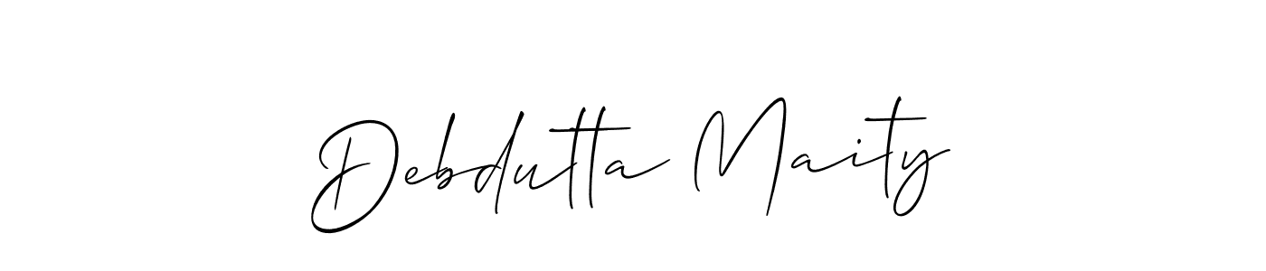 Once you've used our free online signature maker to create your best signature Allison_Script style, it's time to enjoy all of the benefits that Debdutta Maity name signing documents. Debdutta Maity signature style 2 images and pictures png