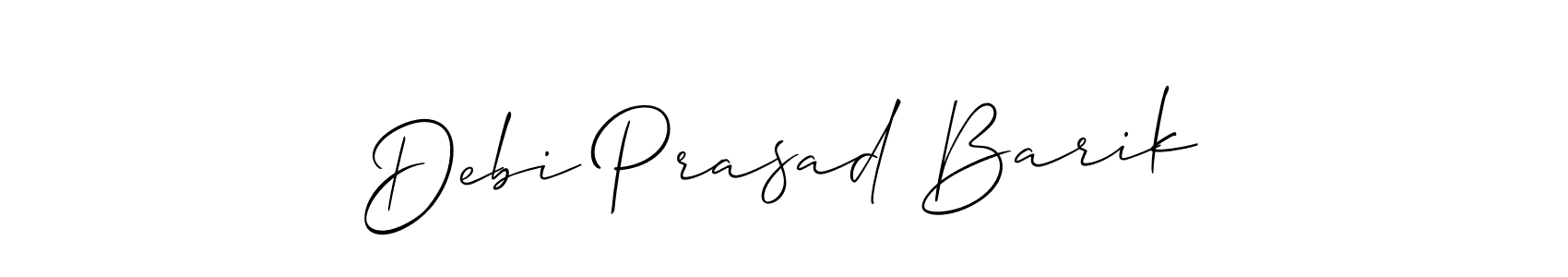 You can use this online signature creator to create a handwritten signature for the name Debi Prasad Barik. This is the best online autograph maker. Debi Prasad Barik signature style 2 images and pictures png