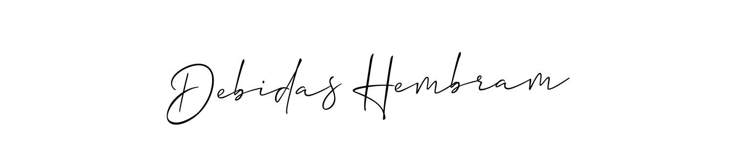 Check out images of Autograph of Debidas Hembram name. Actor Debidas Hembram Signature Style. Allison_Script is a professional sign style online. Debidas Hembram signature style 2 images and pictures png