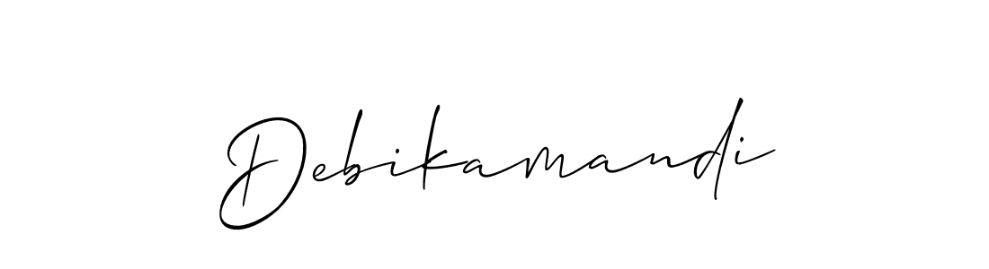 You can use this online signature creator to create a handwritten signature for the name Debikamandi. This is the best online autograph maker. Debikamandi signature style 2 images and pictures png
