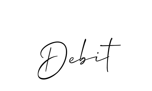 This is the best signature style for the Debit name. Also you like these signature font (Allison_Script). Mix name signature. Debit signature style 2 images and pictures png