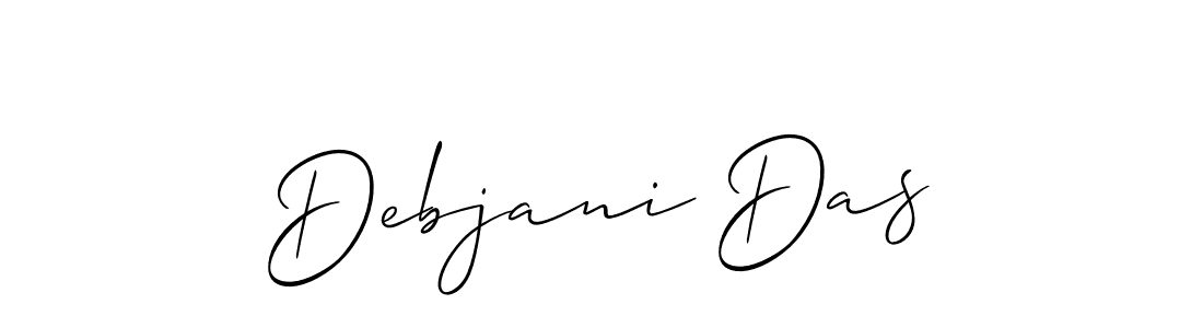 if you are searching for the best signature style for your name Debjani Das. so please give up your signature search. here we have designed multiple signature styles  using Allison_Script. Debjani Das signature style 2 images and pictures png