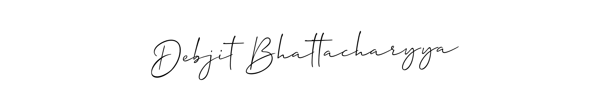 Best and Professional Signature Style for Debjit Bhattacharyya. Allison_Script Best Signature Style Collection. Debjit Bhattacharyya signature style 2 images and pictures png