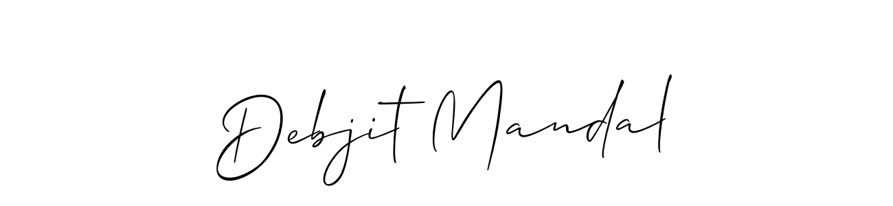 Once you've used our free online signature maker to create your best signature Allison_Script style, it's time to enjoy all of the benefits that Debjit Mandal name signing documents. Debjit Mandal signature style 2 images and pictures png