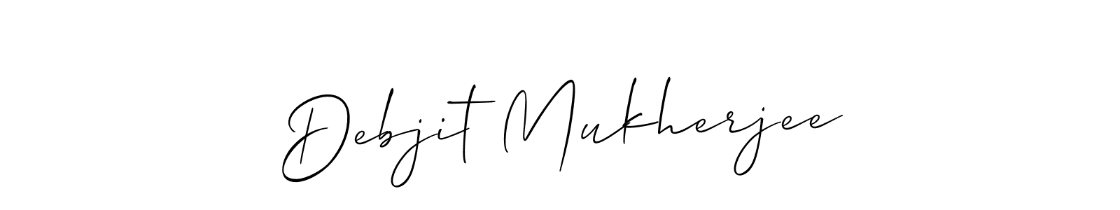 Once you've used our free online signature maker to create your best signature Allison_Script style, it's time to enjoy all of the benefits that Debjit Mukherjee name signing documents. Debjit Mukherjee signature style 2 images and pictures png