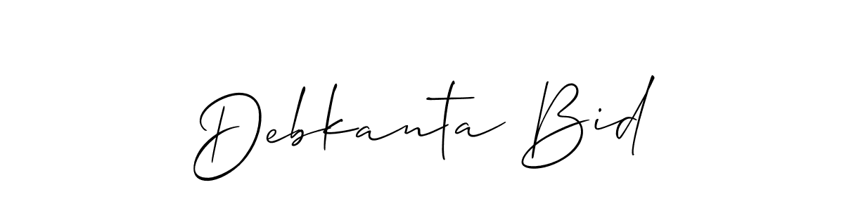 Best and Professional Signature Style for Debkanta Bid. Allison_Script Best Signature Style Collection. Debkanta Bid signature style 2 images and pictures png
